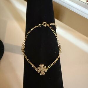 Tory Burch Gold link Bracelet